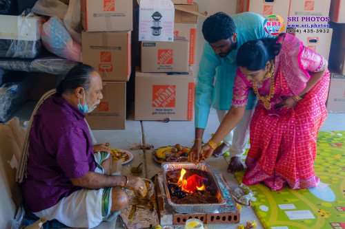 Abhishek + Divya Grihapravesam Photo