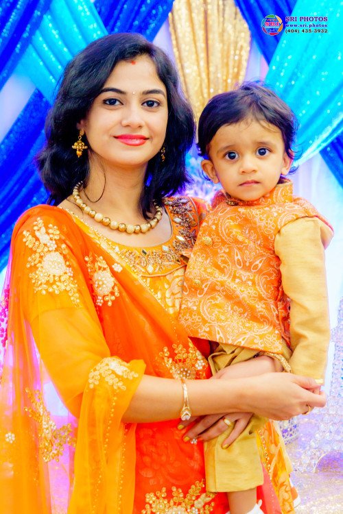 Ibhan First Birthday Photo