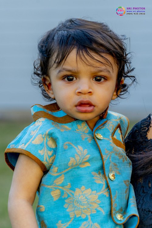 Aryaka First Birthday Photo