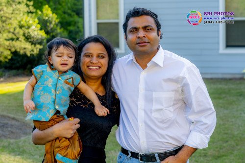Aryaka First Birthday Photo