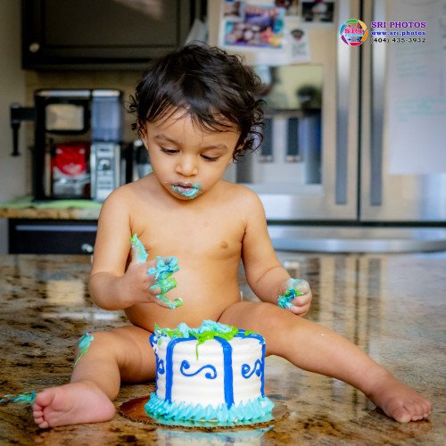 Aryaka First Birthday Photo