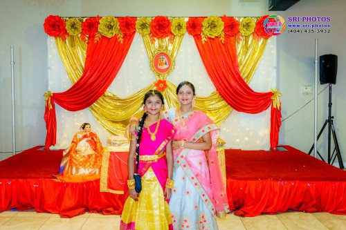 Asritha Half Saree Photo