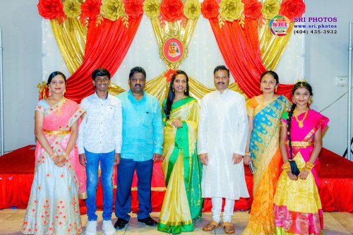 Asritha Half Saree Photo