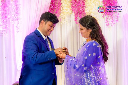 Aditya + Priya Engagement Photo