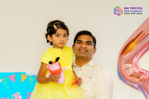 Charanvi 4th Birthday Photo