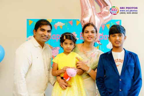 Charanvi 4th Birthday Photo