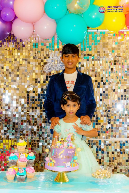 Charanvi 4th Birthday Photo