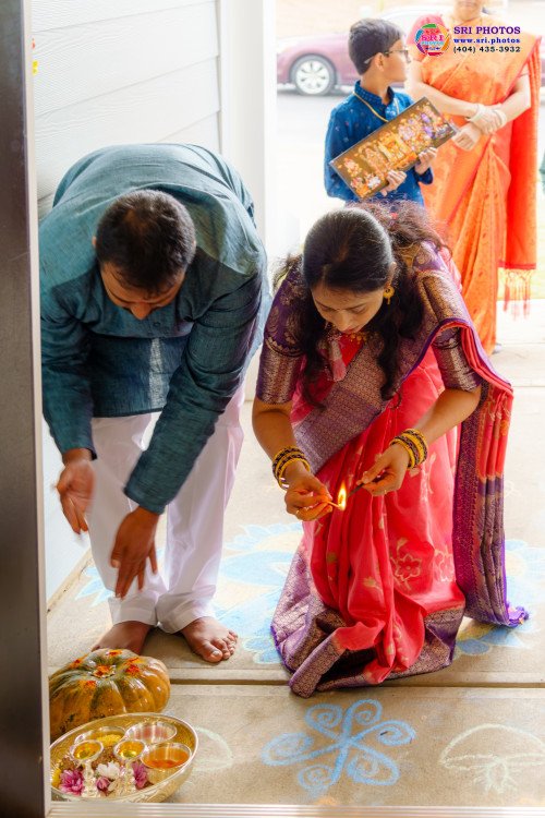 Sateesh + Divya Grihapravesam Photo