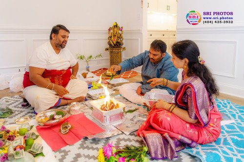 Sateesh + Divya Grihapravesam Photo