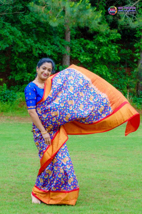 Rishitha Half-Saree Photo