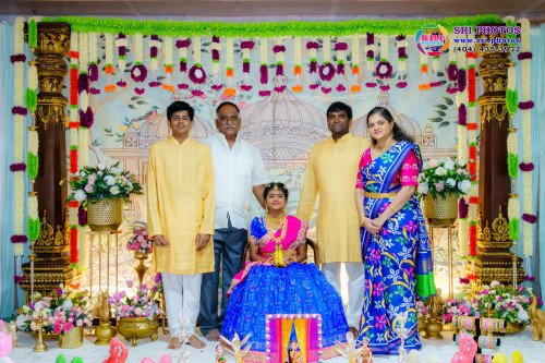 Rishitha Half-Saree Photo