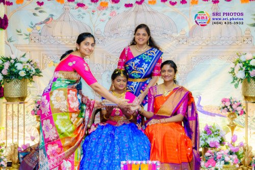 Rishitha Half-Saree Photo