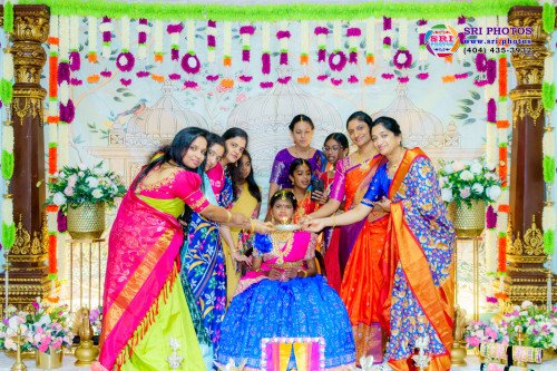 Rishitha Half-Saree Photo
