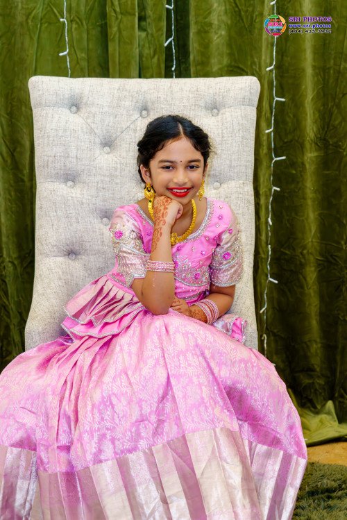 Sloka Half-Saree Photo