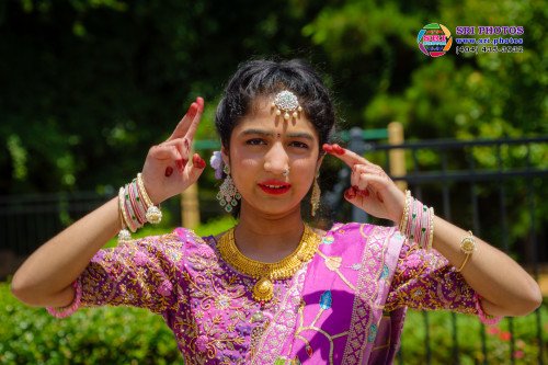 Sloka Half-Saree Photo