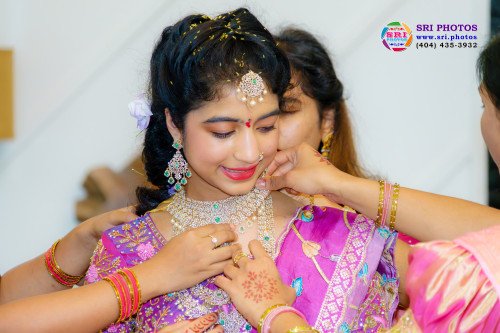 Sloka Half-Saree Photo