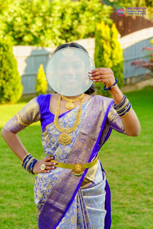 Srithi Half-Saree Photo