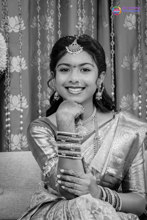 Srithi Half-Saree Photo