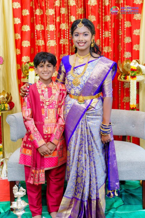 Srithi Half-Saree Photo