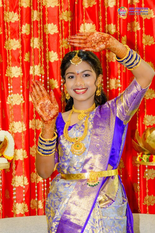 Srithi Half-Saree Photo
