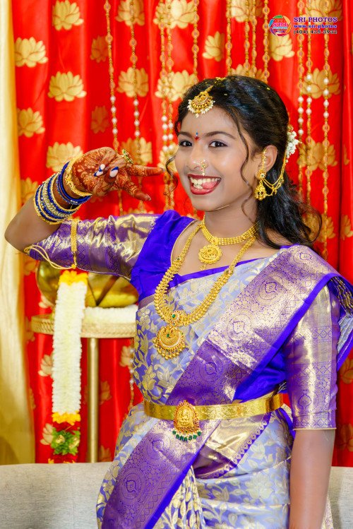 Srithi Half-Saree Photo