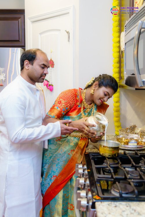 Suresh + Vyshnavi Grihapravesam Photo
