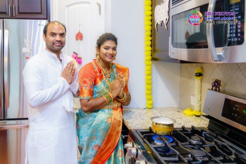 Suresh + Vyshnavi Grihapravesam Photo