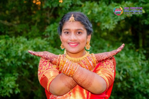 Half-Saree Photo