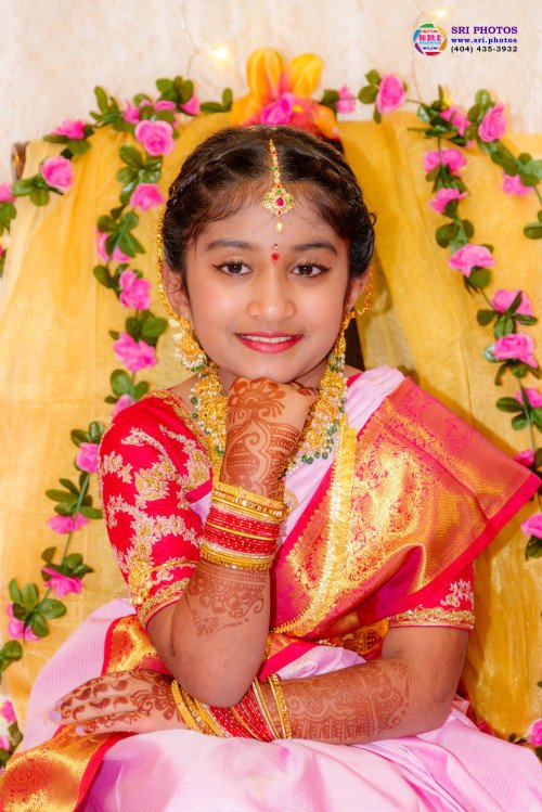 Swarnika Half-Saree Photo