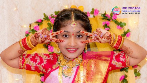Swarnika Half-Saree Photo