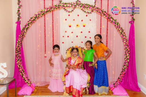 Swarnika Half-Saree Photo