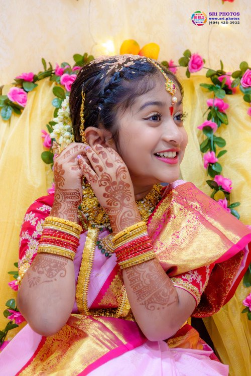 Swarnika Half-Saree Photo
