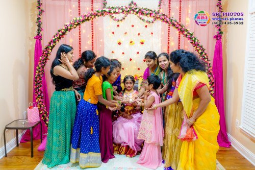 Swarnika Half-Saree Photo