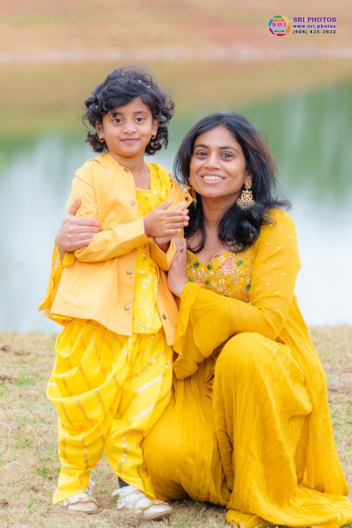Bradley + Meghana Haldi Photo